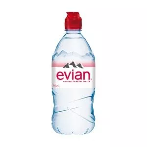 Água Mineral Sem Gás Evian<BR>- 750ml<BR>- Interfood