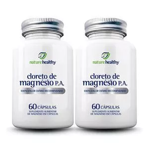 Cloreto De Magnésio P.A<BR>- 2 Unidades<BR>- Nature Healthy