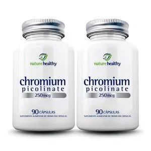 Chromium Picolinate 250mcg<BR>- 2 Unidades<BR>- Nature Healthy