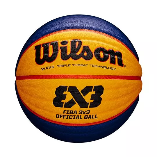 Bola De Basquete WNBA®- Branca & Laranja- Wilson - PRIVALIA - O