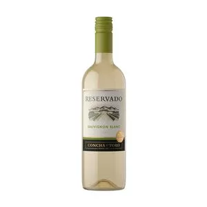 Vinho Reservado Branco<BR>- Sauvignon Blanc<BR>- Chile, Valle Central<BR>- 750ml<BR>- Concha Y Toro