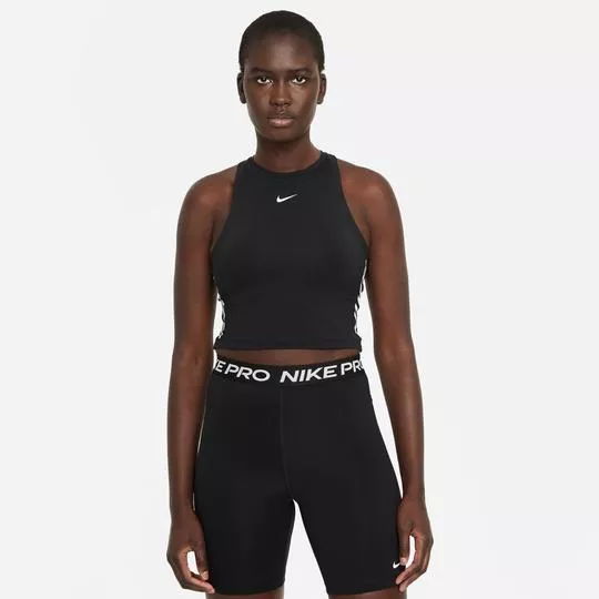 Camiseta Nike Dri-FIT One Luxe Feminina - Preto