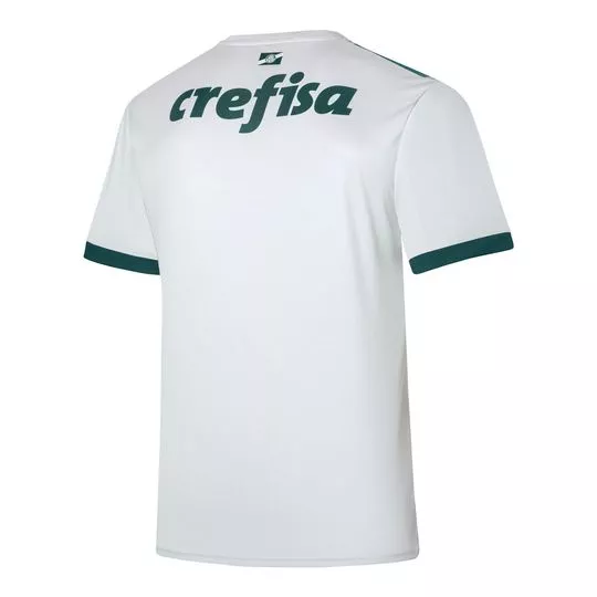 Kit Nova Camisa Da Seleção Brasileira Branca Folhas de Palmeira +