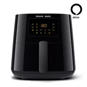 Fritadeira Elétrica Essential XL Conectividade Com Alexa<br /> - Preta<br /> - 6,2L<br /> - 220V<br /> - 2000W<br /> - Philips Walita