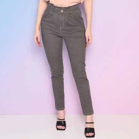 Calça Jeans Boyfriend Com Destroyed- Azul - PRIVALIA - O outlet online de  moda Nº1 no Brasil