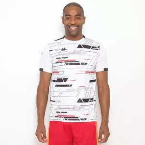 Camiseta Sport<BR>- Branca & Preta