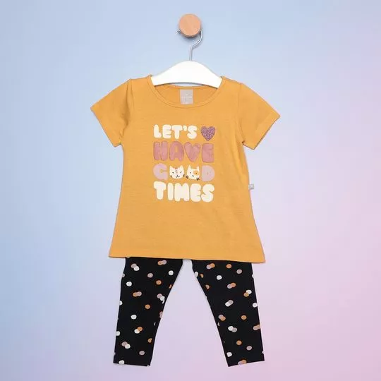 MONTE SEU KIT Legging Infantil Feminina Cores Kit 3 Peças - MalweeLegging E  Calça De Moletom InfantilRoupas Infantis: Blusas, Camisetas e mais