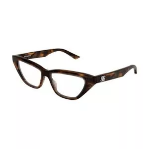 Óculos De Sol Gatinho<BR>- Marrom Escuro & Marrom<BR>- Balenciaga
