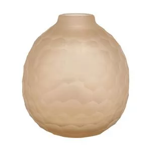 Vaso Decorativo Moana<BR>- Bege<BR>- 15xØ15cm<BR>- Unbranded