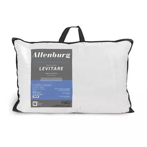Travesseiro Levitare<BR>- Branco<BR>- 70x50cm<BR>- 200 Fios<BR>- Altenburg