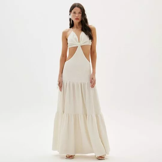 Privalia vestido shop longo