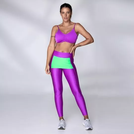 Top Nike Yoga Indy - Verde Água & Cinza Escuro - Nike - PRIVALIA - O outlet  online de moda Nº1 no Brasil