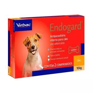 Endogard<BR>- Uso Oral<BR>- 2 Comprimidos<BR>- Virbac