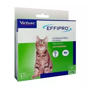 Effipro®<BR>- Uso Tópico<BR>- 1 Pipeta<BR>- Virbac