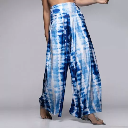 Short Tie Dye- Azul Escuro & Branco- Brazil del Mar - PRIVALIA - O outlet  online de moda Nº1 no Brasil