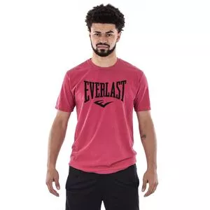 Camiseta Everlast®<BR>- Vermelha & Preta<BR>- Everlast