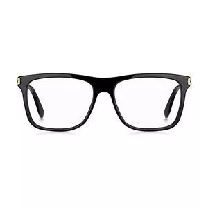 Armação Retangular Para Óculos De Grau<BR>- Preta<BR>- Marc Jacobs