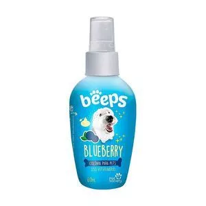 Colônia Beeps<BR>- Blueberry<BR>- 60ml<BR>- Pet Society