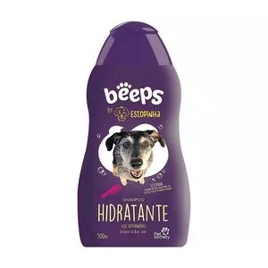Shampoo Hidratante Beeps<BR>- Aloe Vera<BR>- Uso Tópico<BR>- 500ml<BR>- Pet Society