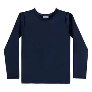 Camiseta Lisa<BR>- Azul Marinho<BR>- Quimby