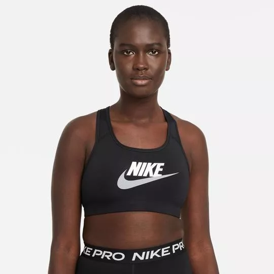 Top Nike Air Dri-FIT Bra Black