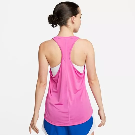 Regata Nike Yoga Dri-FIT Feminina - Rosa