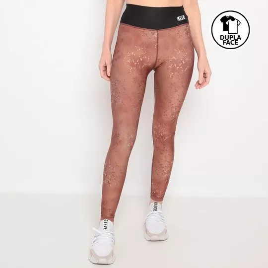 Legging dupla shop face live