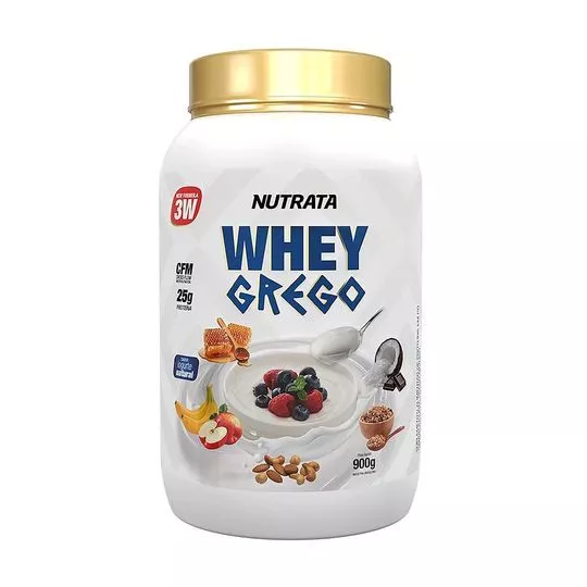 Whey Grego- Natural- 900g- Nutrata