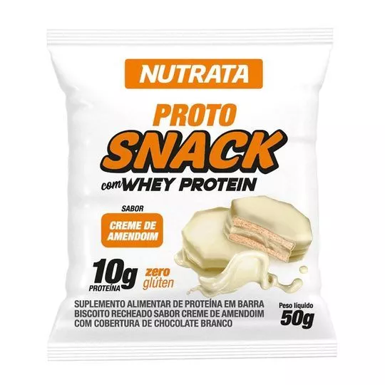 Proto Snack- Creme De Amendoim- 50g- Nutrata