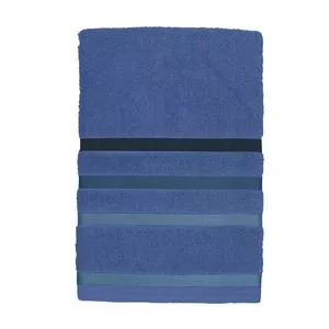 Toalha Para Banho Lumiere<BR>- Azul Escuro & Azul Marinho<BR>- 67x140cm<BR>- Teka