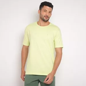 Camiseta Básica<br /> - Verde Limão
