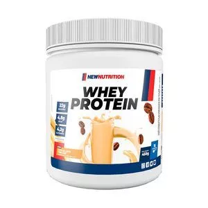 Whey Protein Concentrado<BR>- Doce De Leite Com Café<BR>- 450g<BR>- New Nutrition