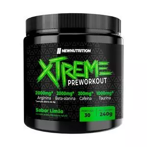 Xtreme PreWork<br /> - Limão<br /> - 240g<br /> - New Nutrition