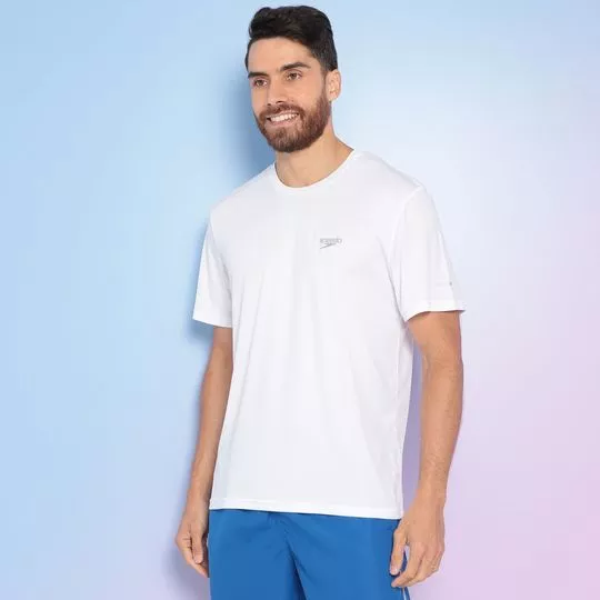 Camiseta Basic UV50+- Branca