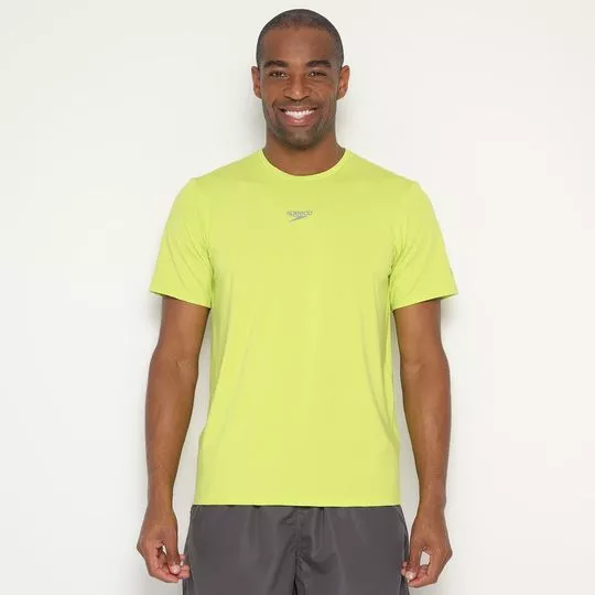 Camiseta Speedo®- Verde Limão