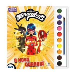 Livro Aquarela Ladybug®<BR>- Magic Kids<BR>- 12Pçs<BR>- Magic Kids