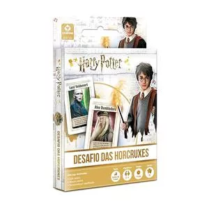 Jogo De Cartas Harry Potter® Desafio Das Horcruxes<BR>- Branco & Dourado<BR>- 33Pçs<BR>- Copag