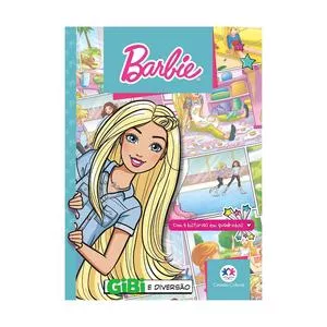 Gibi Barbie® O Segredo Do Chef<BR>- 20x13,5x0,2cm<BR>- Magic Kids