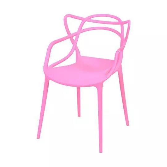 Cadeira Solna- Pink- 83,5x54x43cm- Or Design