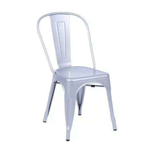 Cadeira Titan- Cinza- 86x36x35,5cm- Or Design