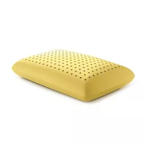 Travesseiro Zen Sleep Roman Chamomile<BR>- Amarelo<BR>- 13x60x40cm<BR>- 230 Fios