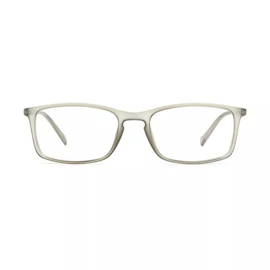 Armação Retangular Para Óculos De Grau- Incolor- Pierre Cardin