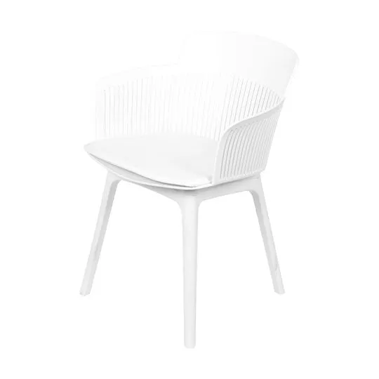 Cadeira Mena- Branca- 80x57x55cm- Or Design