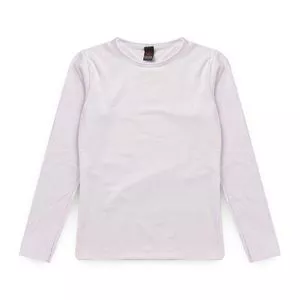 Camiseta Térmica Com Proteção Uv50+<BR>- Branca