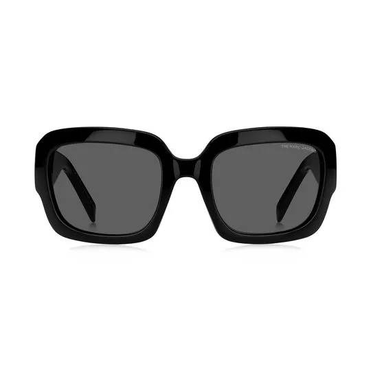 Óculos De Sol Quadrado- Preto- Marc Jacobs