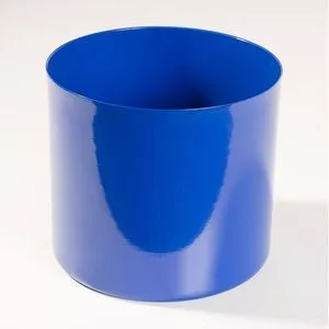Vaso Envernizado<BR>- Azul<BR>- 15xØ18,5cm<BR>-  Mind