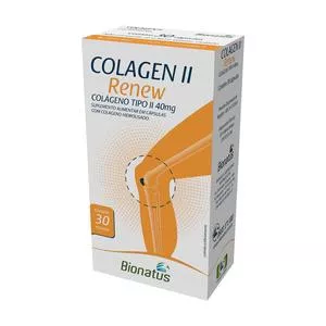 Colagen II Renew<BR>- 30 Cápsulas<BR>- Bionatus