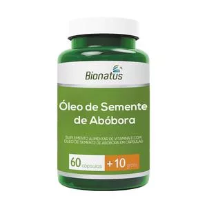 Óleo Semente De Abobora Green<BR>- 70 Cápsulas<BR>- Bionatus