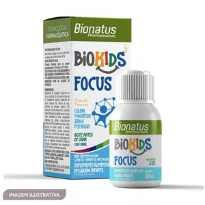 Biokids Focus<BR>- 50ml<BR>- Bionatus