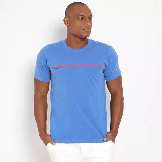 Camiseta Vip Reserva®- Azul Royal & Vermelha